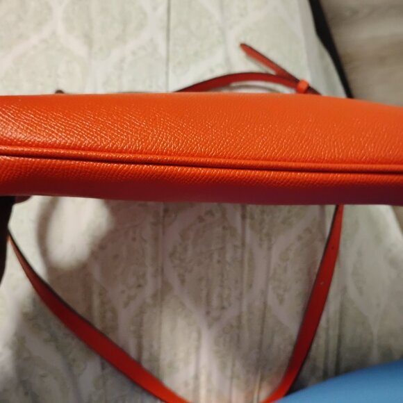 orange coach purse - Picture 2 of 2